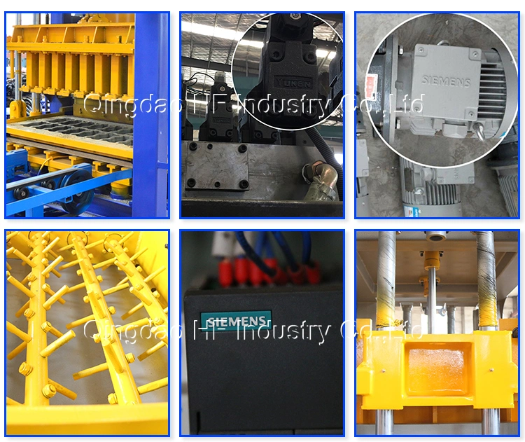 Qt5-15 High Density Hydraulic Vibration Automatic Block Making Machine Factory