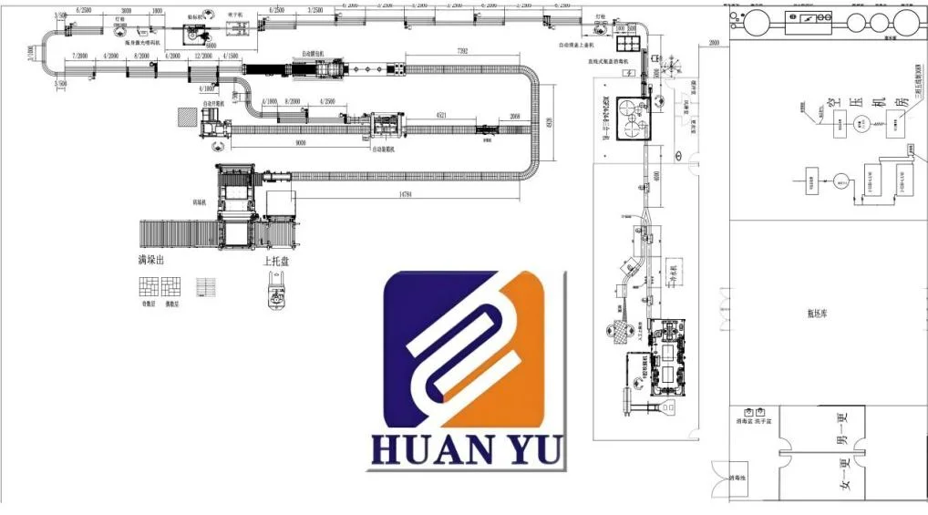 Automatic Pet Bottle Aseptic Hot Filler Juice Beverage Energy Drinks Soda Sparkling Water CSD Carbonated Soft Drink Bottling Dairy Filling Packing Machine